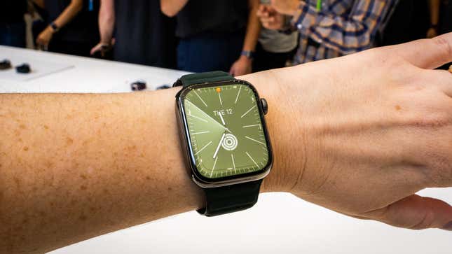 A photo of the Apple Watch Series 9 in 45mm