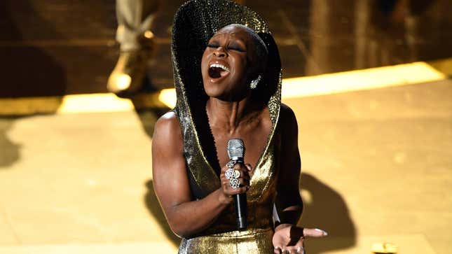 Cynthia Erivo performs onstage during the 92nd Annual Academy Awards at Dolby Theatre on February 09, 2020, in Hollywood, Calif.