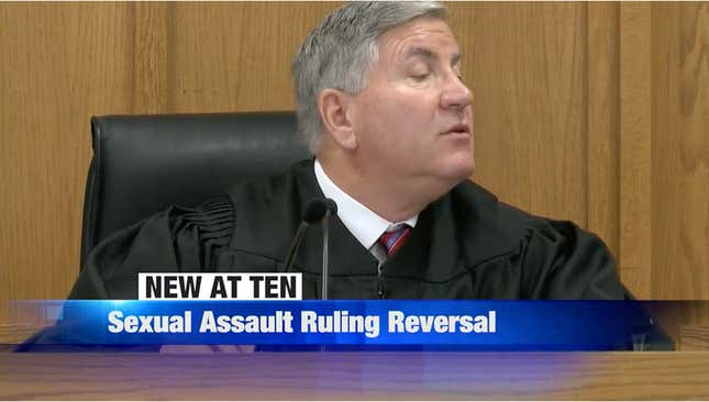 Image for article titled Illinois Judge Reverses Conviction of 18-Year-Old Rapist So He Won't Have to Go to Prison