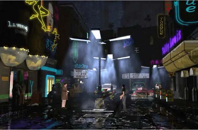 Pictured is a screenshot of the Westwood Studios' version.