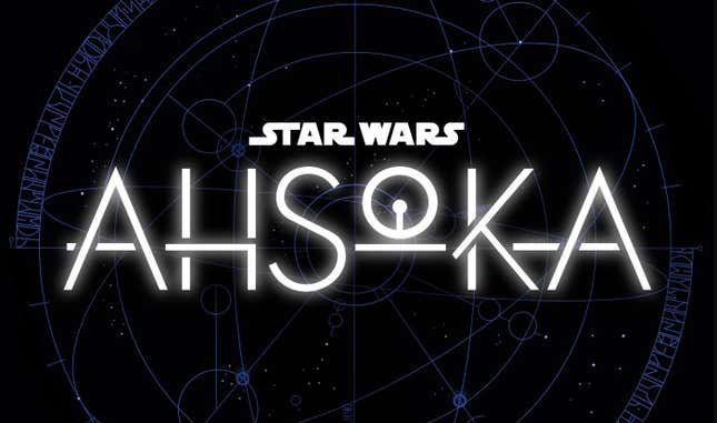 The logo for Ahsoka.