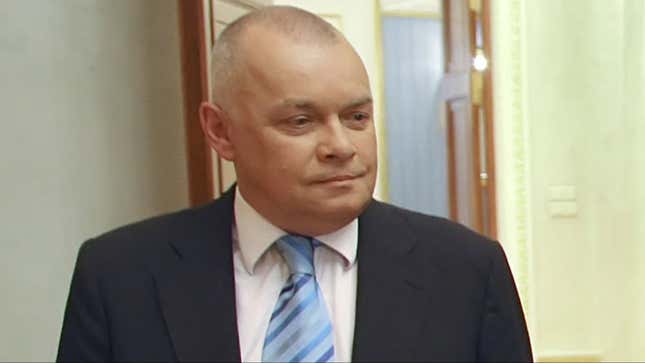 Dmitry Kiselyov, Putin’s “chief propagandist.”
