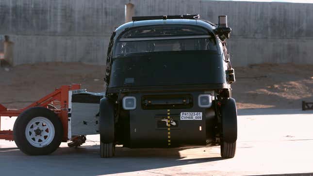 Image for article titled Zoox Swears Its 'Self-Certified' Robotaxis Exceed Federal Safety Standards