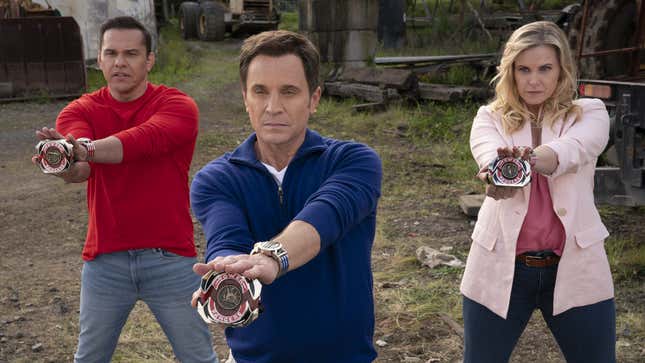 Image for article titled Power Rangers: Once and Always Is a Silly, Sweet Mix of Schlock and Awe