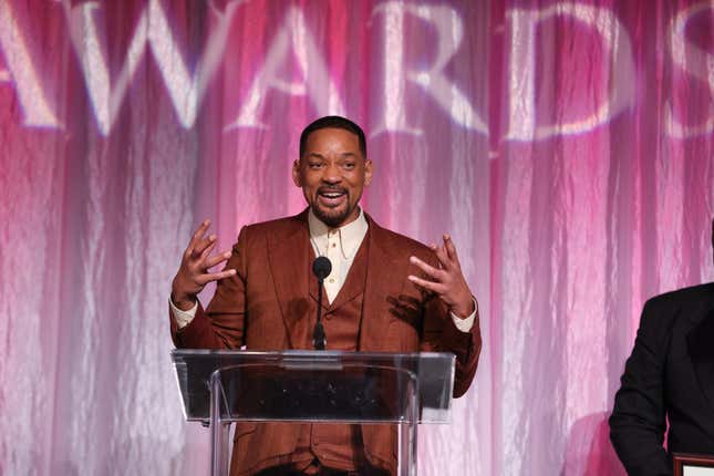 Image for article titled Will Smith Returns to the Spotlight to Accept AAFCA Beacon Award