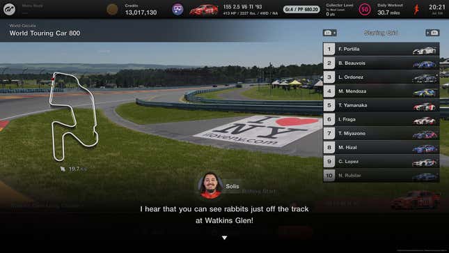 Always count on Daniel Solis for the wildlife report at The Glen.