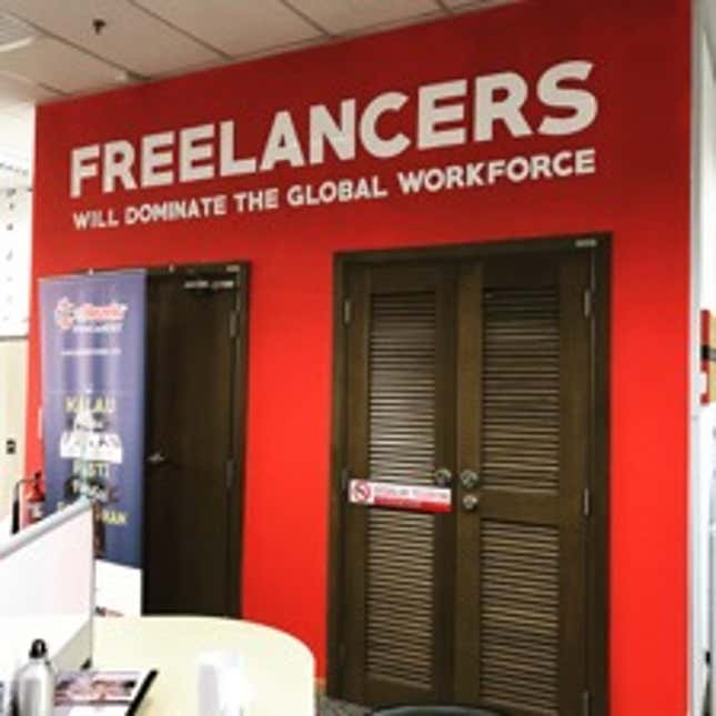 The Ministry of Workforce, Kuala Lumpur, Malaysia, is on to the idea that freelancers are important.