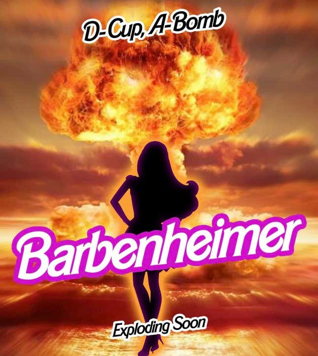 Image for article titled Barbenheimer Isn&#39;t Just a Trend, It&#39;s Becoming a Movie (Seriously)