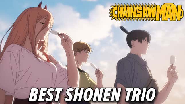 <i>Chainsaw Man</i> Does The Shonen Anime Trio Formula Right