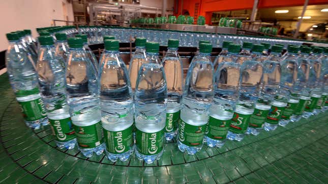 Image for article titled Is Bottled Water Just Tap Water?