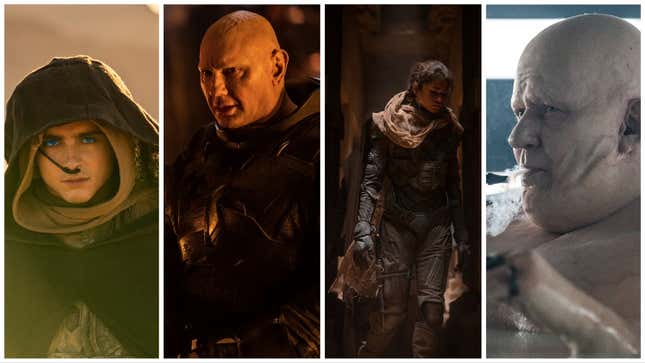 Image for article titled New Dune: Part Two Photos Show Arrakis Beyond the Worm-Riding Trailer