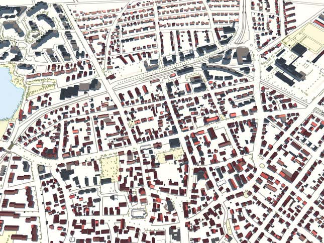 A unified, data-based model of the city of Stuttgart.