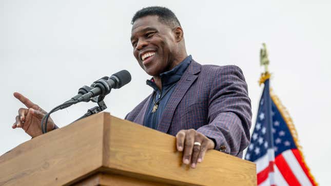 Image for article titled Herschel Walker Delivers Unhinged Transphobic Speech the Day After LGBTQ Nightclub Shooting
