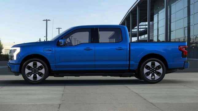 Image for article titled Ford F-150 Lightning Starts Under $40K With 563 HP And One Big Ass Frunk