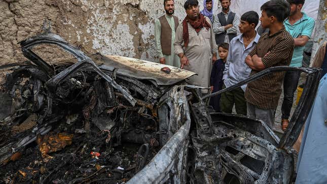 Image for article titled U.S. Airstrike Sends Tough Message To 4-Year-Old Afghans Not To Mess With America