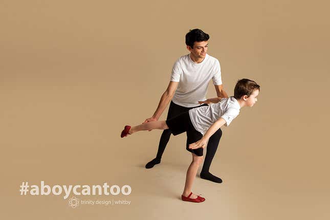Image for article titled These photos give the phrase “a boy can do anything a girl can do” a whole new meaning