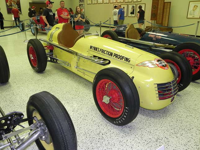 Johnnie Parsons’ 1950 Indy 500-winning car