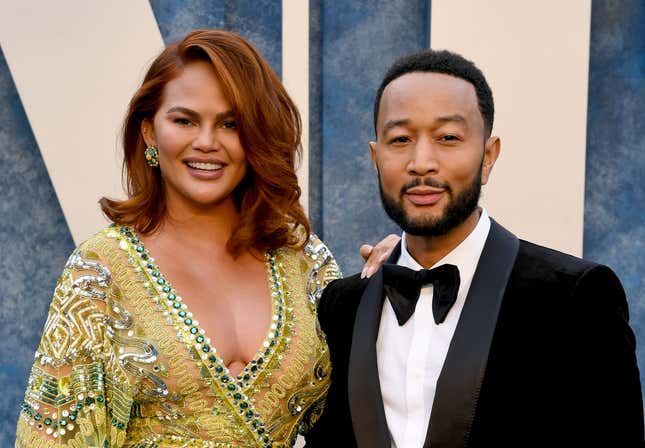 Image for article titled Oh, You Should See John Legend&#39;s and Chrissy Teigen&#39;s New Baby