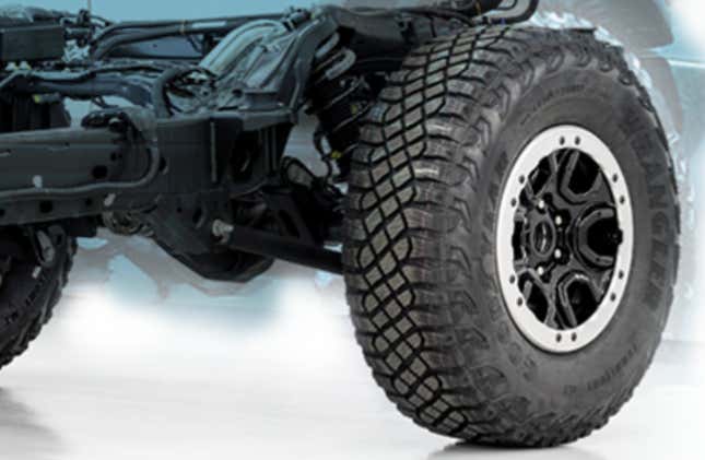 Image for article titled This Is The Upcoming Ford Bronco Raptor With Its Updated Suspension, Widebody Kit And Huge Tires