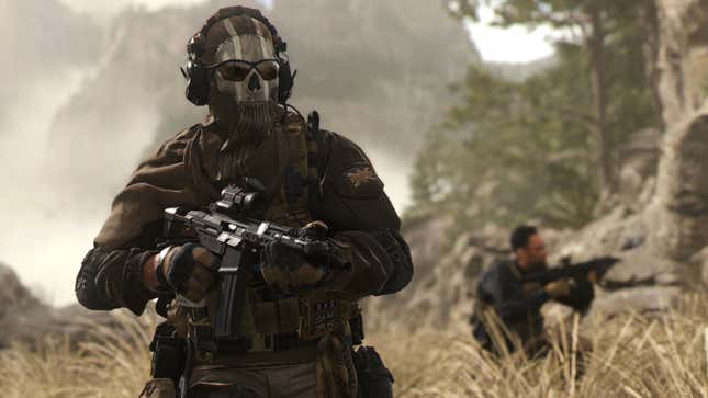 A protagonist in Call of Duty Modern Warfare II.