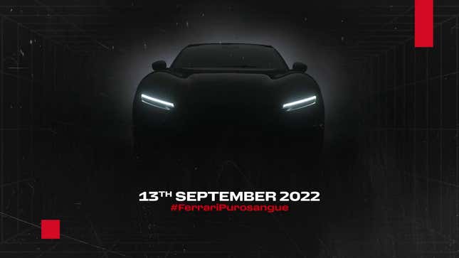 Image for article titled Ferrari&#39;s Purosangue Crossover Will Be Unveiled Next Week, Sounds Like a Car