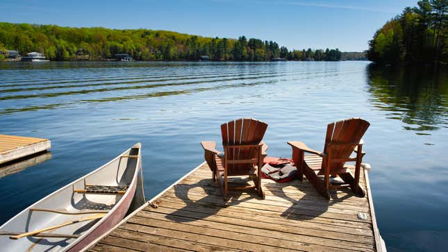 Image for article titled How to Win a $4,000 Travel Stipend to Rent a Lake House This Summer