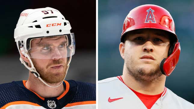 Connor McDavid of the Oilers and Mike Trout of the Angels are contenders for GOAT status, but both may need to get away from their respective franchises to achieve anything.