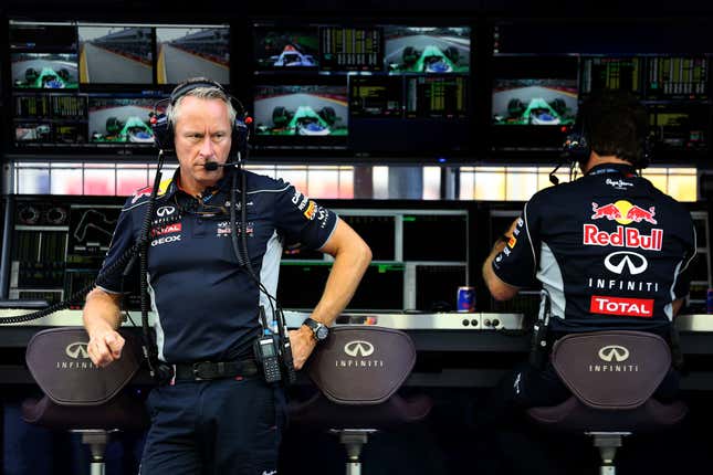 The team’s engineers watch the data—and each other—for the slightest advantage.