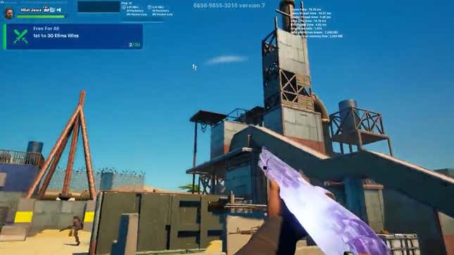 A Fortnite Creator map shows designs from a Call of Duty map.
