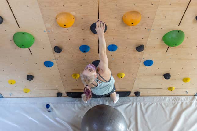 Slovenian climber Janja Garnbret
