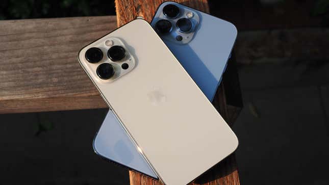 iPhone 13 Pro and iPhone 13 Pro Max