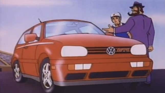 Image for article titled A Volkswagen GTI Once Stood in for Speed Racer&#39;s Mach 5