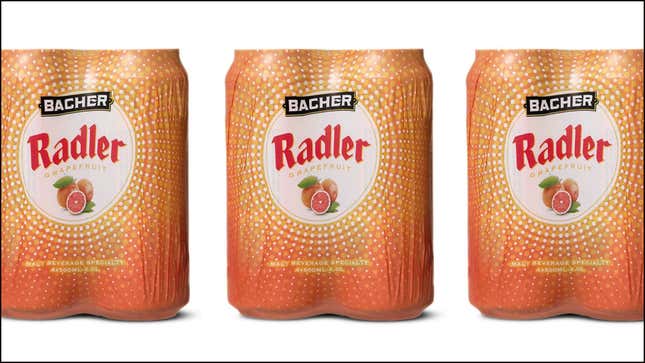 Bacher Radler four-packs