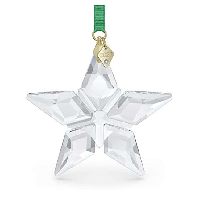 Image for article titled Clear Crystal Brilliance Awaits: The 2023 SWAROVSKI Annual Ornament is 34% Off