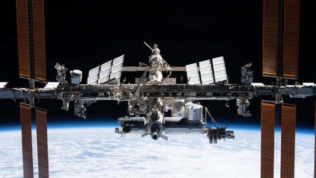 La Estación espacial internacional.