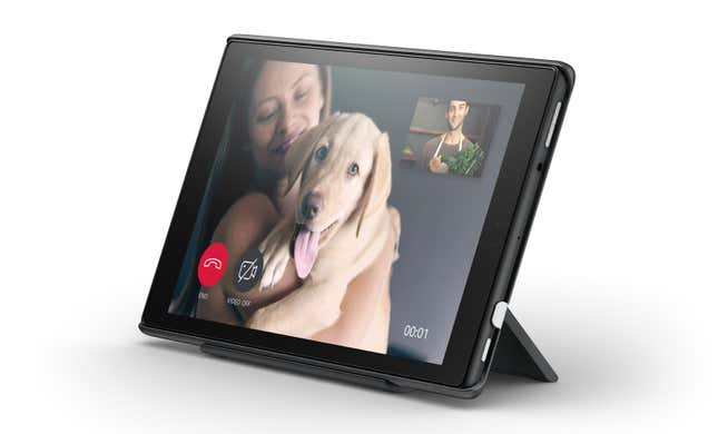 The Show Mode stand for the Fire 8 HD tablet