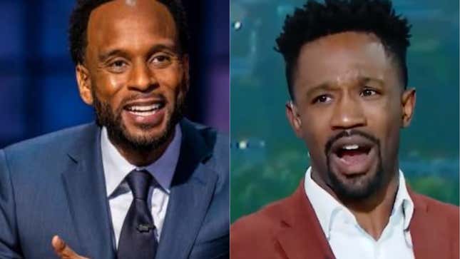 Image for article titled Bomani Jones, Dominque Foxworth Suggest the NFL Thinks Their Fans Are Racist. Are They Correct?