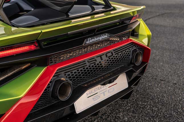 Image for article titled Lamborghini Huracán STO: Drive It Like You Own It