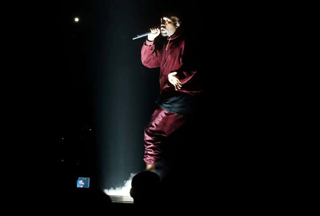 Mr. Personality performs at the Grammy’s.