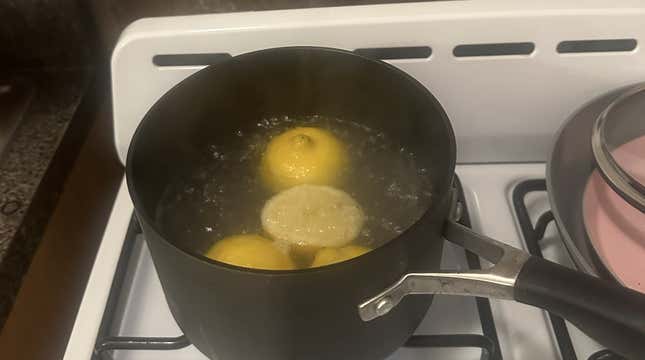 After adding a second lemon.
