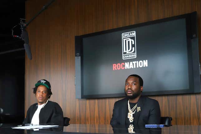 Image for article titled Meek Mill Parts Ways With Jay-Z’s Roc Nation Management After a Decade