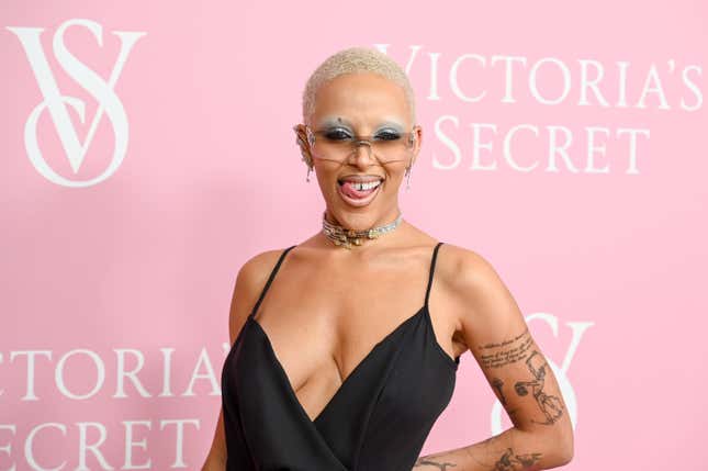 Doja Cat on the red carpet at the Victoria’s Secret World Tour 2023 event at The Manhattan Center on September 6, 2023 in New York, New York.