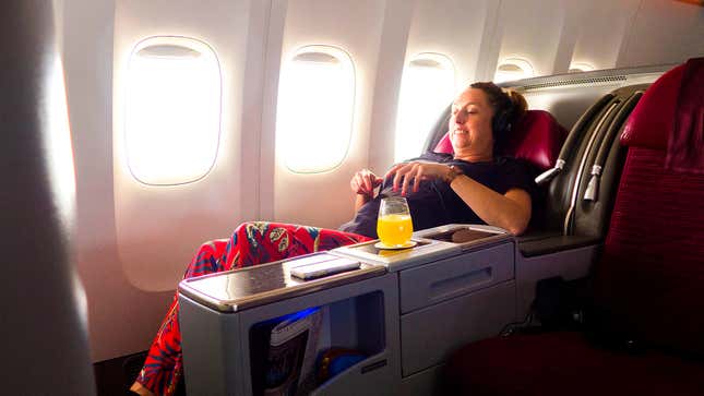 Image for article titled Things No One Tells You Happen When You Fly First Class