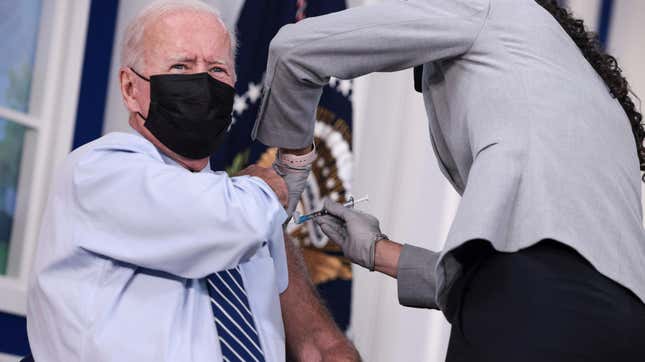 Image for article titled Oh Boy, Biden Tests Positive for Covid