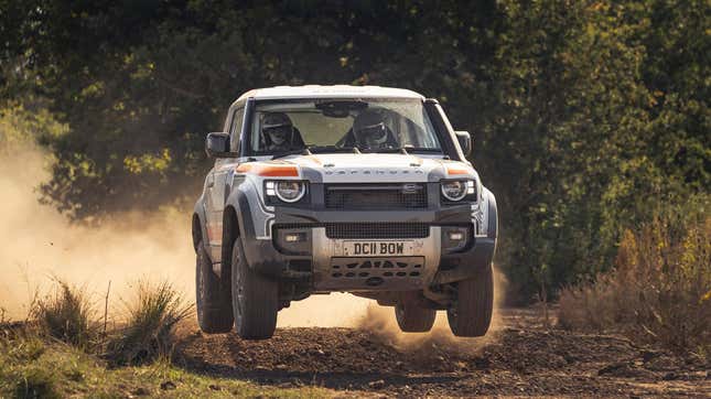 Image for article titled The Defender 90 Looks Even Cooler As A Rally Machine