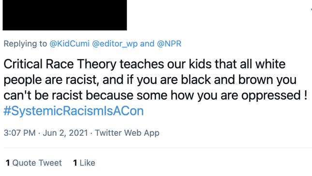 Image for article titled Why Everyone Is Wrong About Critical Race Theory In Schools: A Very Special Clapback Mailbag