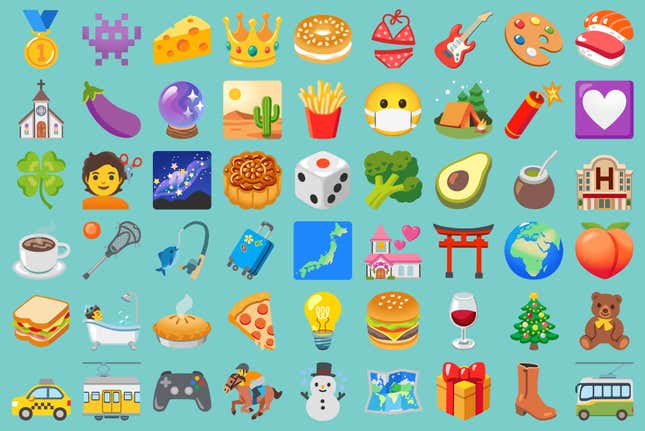 Imagen para el artículo titulado Estos son los nuevos emojis que llegan con la última versión de Android