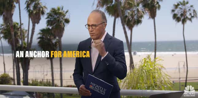 Image for article titled Role Call: Lester Holt Is the &#39;Anchor for America&#39; for the Tokyo Olympics, a New Series on Malcolm X and More