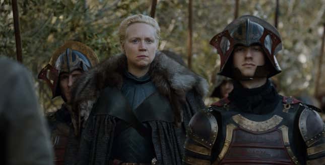 Image for article titled A comprehensive guide to all the side-eye and knowing glances in the “Game of Thrones” finale