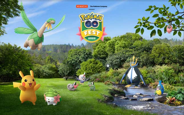 A bunch of clues to pick over for Pokemon GO Fest 2022.